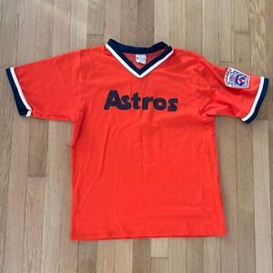 Vintage Little League Baseball Jersey 70s Speedline Made In USA Astros Baseball